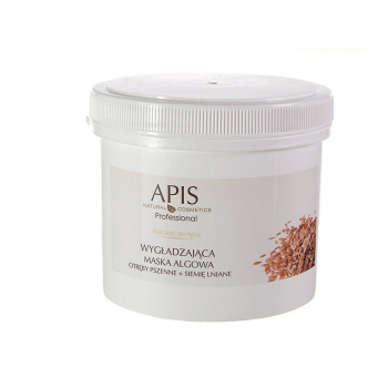 APIS Wygładzająca maska algowa otręby pszenne +siemię lniane 250g   